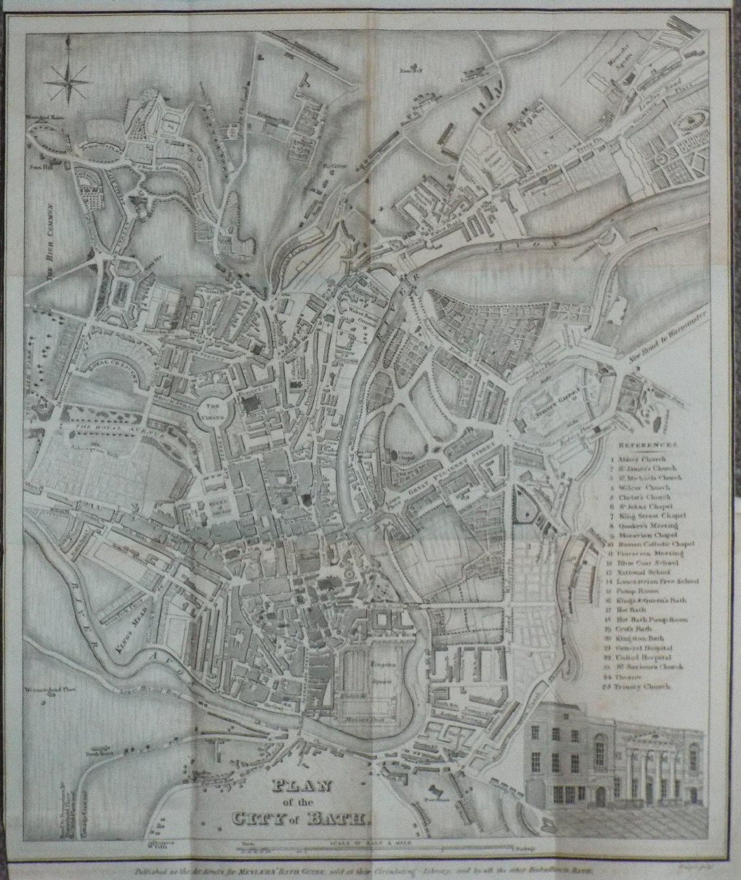 Map of Bath - Bath